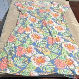 Women’s Vineyard Vines cotton dress short sleeve tee shirt material size XS